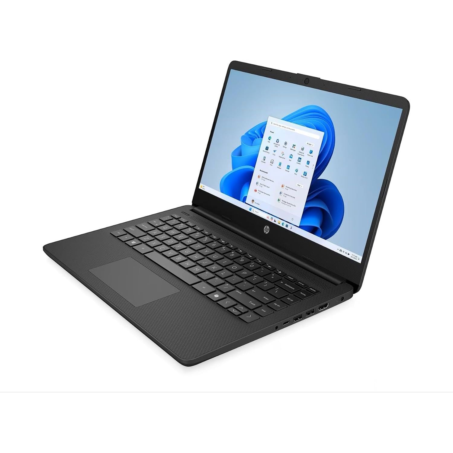 HP 14-dq6002 14" Laptop – Intel N150, 4GB RAM, 128GB Storage, Windows 11 – Black